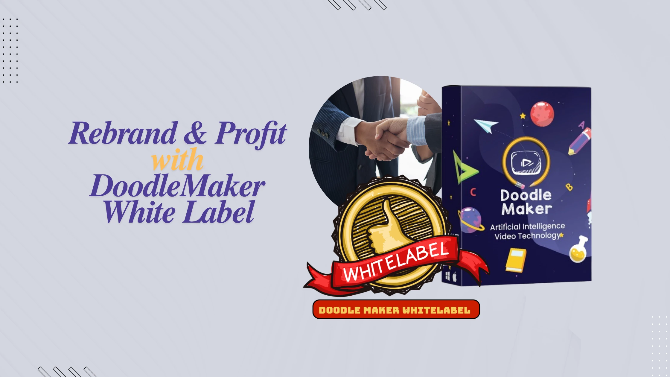 Rebrand & Profit with DoodleMaker White Label